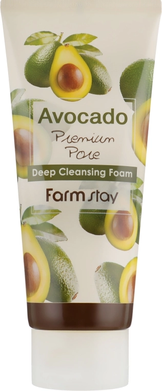 FarmStay Пенка для лица Avocado Premium Pore Deep Cleansing Foam - фото N2