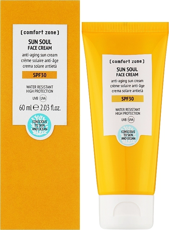Comfort Zone Крем солнцезащитный для лица Sun Soul Face Cream SPF 30 - фото N2