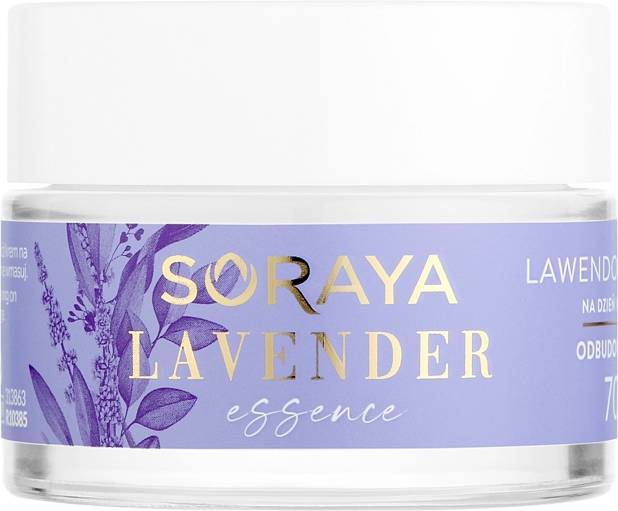 Soraya Відновлювальний крем для обличчя з лавандою 70+ Lavender Essence - фото N1