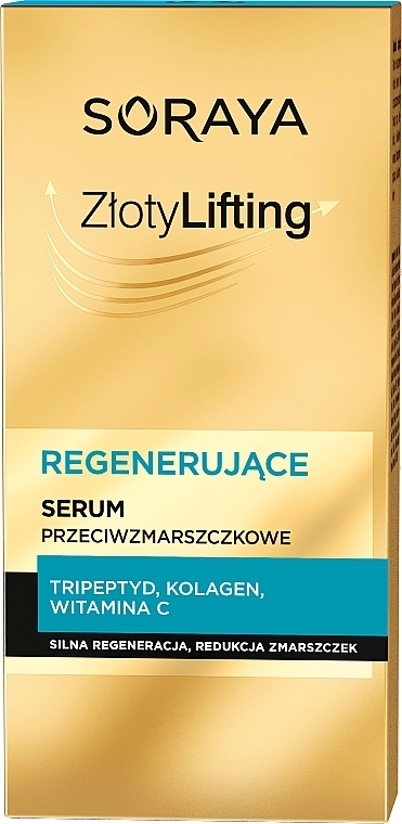 Soraya Ліфтинг-регенерувальна сироватка проти зморщок 60+ Zloty Lifting - фото N2