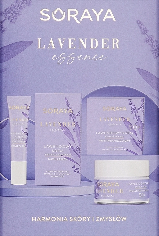 Soraya Набір Lavender Essence 50+ (f/cr/50ml + eye/cr/15ml) - фото N1