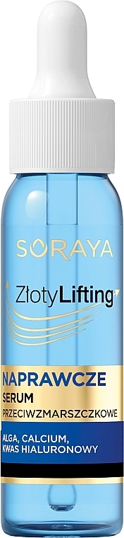 Soraya Ліфтинг-відновлювальна сироватка проти зморщок 70+ Zloty Lifting - фото N1