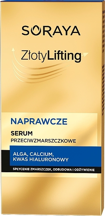 Soraya Ліфтинг-відновлювальна сироватка проти зморщок 70+ Zloty Lifting - фото N2