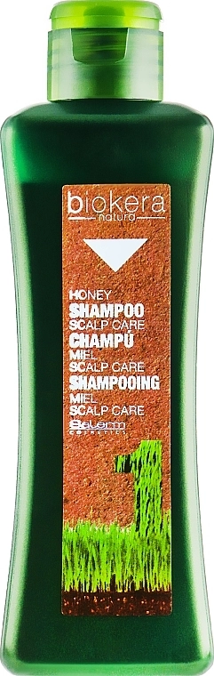 Salerm УЦЕНКА Медовый шампунь для чувствительной кожи головы Biokera Honey Shampoo Scalp Care * - фото N2