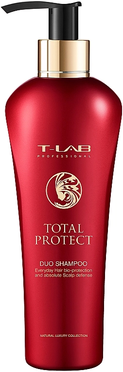 T-LAB Professional Шампунь для биозащиты и увлажнения волос Total Protect Duo Shampoo - фото N1