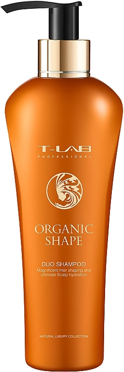 T-LAB Professional Шампунь для разглаживания и питания волос Organic Shape Duo Shampoo - фото N1