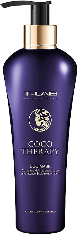 T-LAB Professional Маска для волос Coco Therapy Duo Mask - фото N1