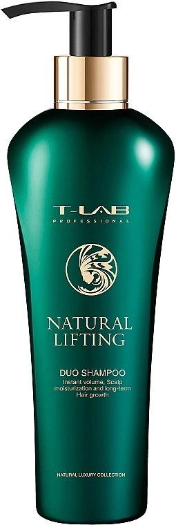 T-LAB Professional Шампунь для увеличения объема волос Natural Lifting Duo Shampoo - фото N1