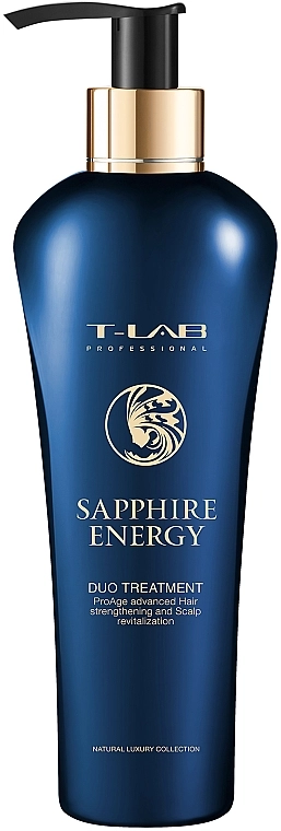 T-LAB Professional Кондиціонер для зміцнення волосся Sapphire Energy Duo Treatment - фото N1