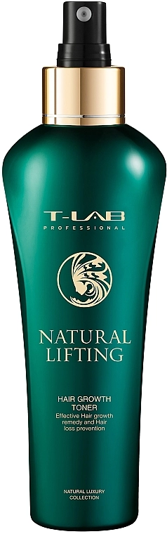 T-LAB Professional Тонік для волосся Natural Lifting Hair Growth Toner - фото N1