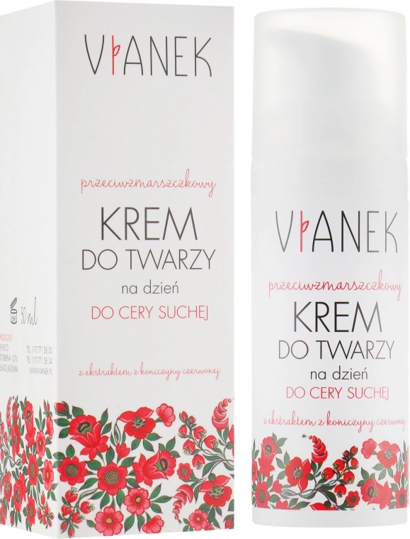 Vianek Антивіковий денний крем для сухої шкіри обличчя Anti-age Day Face Cream - фото N1