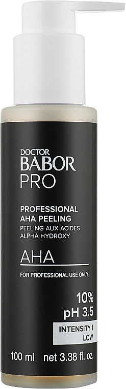 Babor УЦЕНКА АНА-пилинг с фруктовыми кислотами 10% pH 3.5 Doctor Pro Professional AHA Peeling 10% pH 3.5 Intensity 1 Low * - фото N1