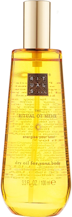 Rituals Сухое масло для тела и волос The Ritual Of Mehr Dry Oil - фото N1