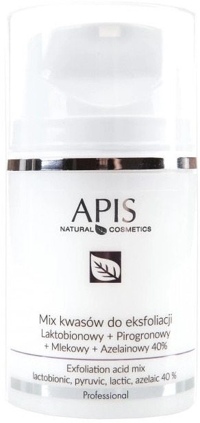 APIS Professional Суміш кислот для пілінгу Lacticion + Pirogron + Milk + Azelaine 40% - фото N1