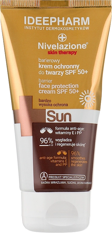 Farmona Сонцезахисний крем для обличчя Nivelazione Sun Creme Facial SPF50 - фото N1