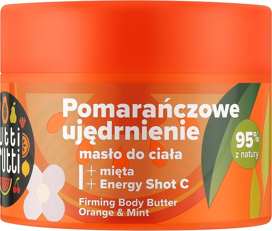 Farmona Укрепляющее масло для тела "Апельсин и мята" Tutti Frutti Firming Body Butter Orange And Mint - фото N1