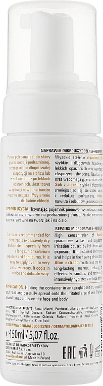 Farmona Восстанавливающая пена для лица и тела Pantenol Med Regenerating And Reconstructive Face And Body Foam - фото N2