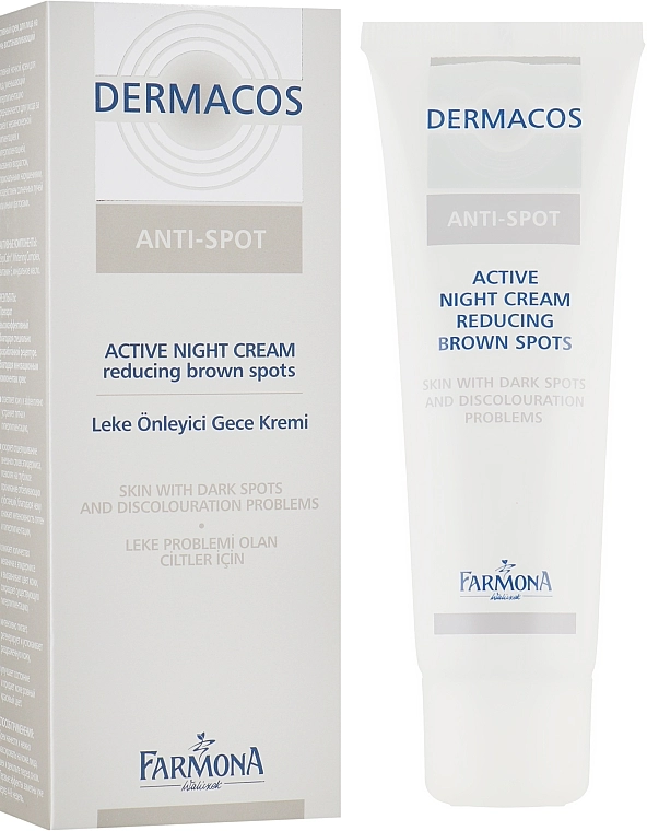 Farmona Ночной крем для лица против пигментации Professional Dermacos Anti-Spot Active Night Cream - фото N1