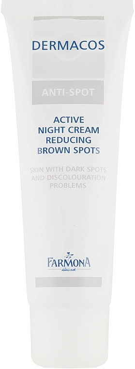Farmona Ночной крем для лица против пигментации Professional Dermacos Anti-Spot Active Night Cream - фото N2