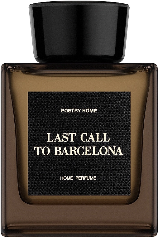 Poetry Home Last Call To Barcelona Black Square Collection Парфюмированный диффузор - фото N1