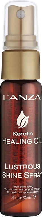 L'anza Спрей для блиску волосся Keratin Healing Oil Lustrous Shine Spray - фото N1