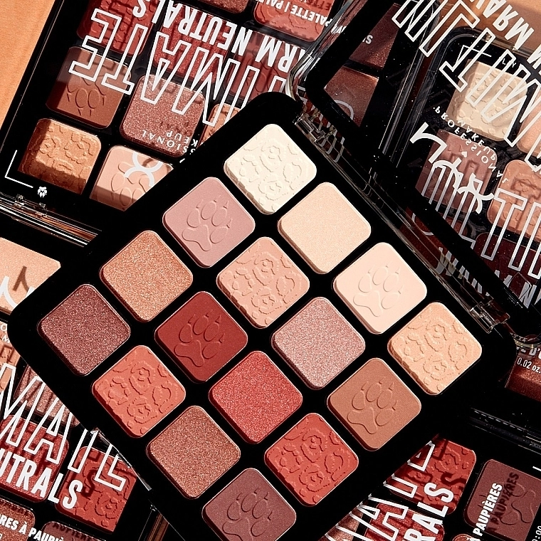 NYX Professional Makeup Ultimate Shadow Palette Палетка з 16 відтінків тіней для повік - фото N8