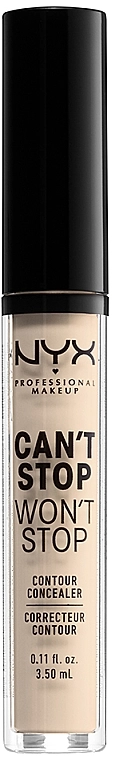 NYX Professional Makeup Can't Stop Won't Stop Concealer Консилер - фото N1