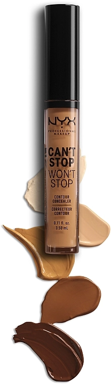 NYX Professional Makeup Can't Stop Won't Stop Concealer Консилер для лица - фото N8