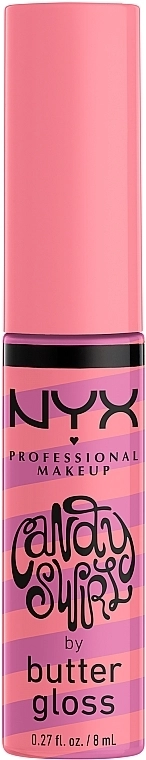 NYX Professional Makeup Butter Lip Gloss Candy Swirl Блеск для губ - фото N1