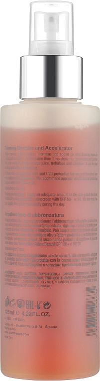 Alissa Beaute Бустер-усилитель загара Sun Tanning Booster And Accelerator - фото N2