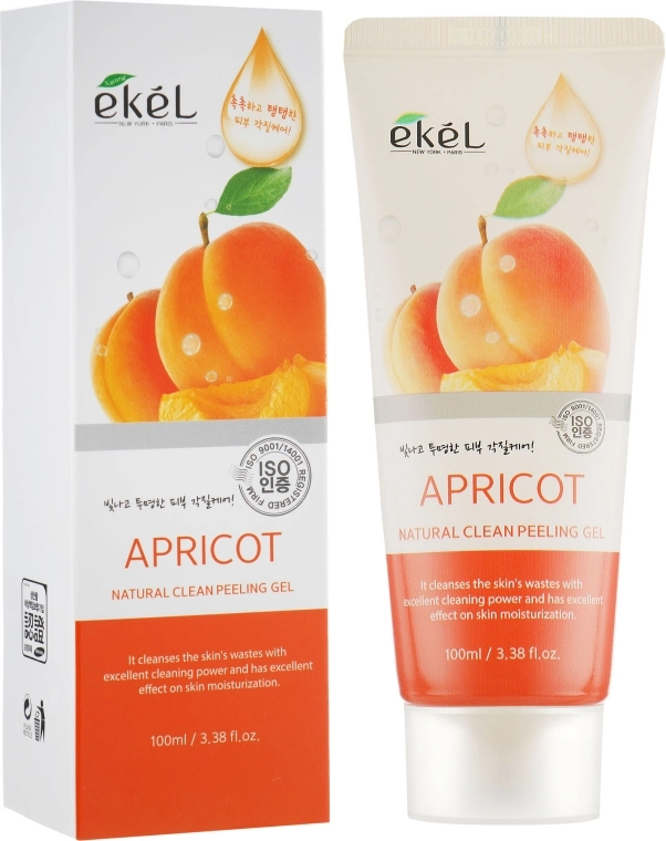 Ekel Пилинг-гель для лица "Абрикос" Apricot Natural Clean Peeling Gel - фото N1