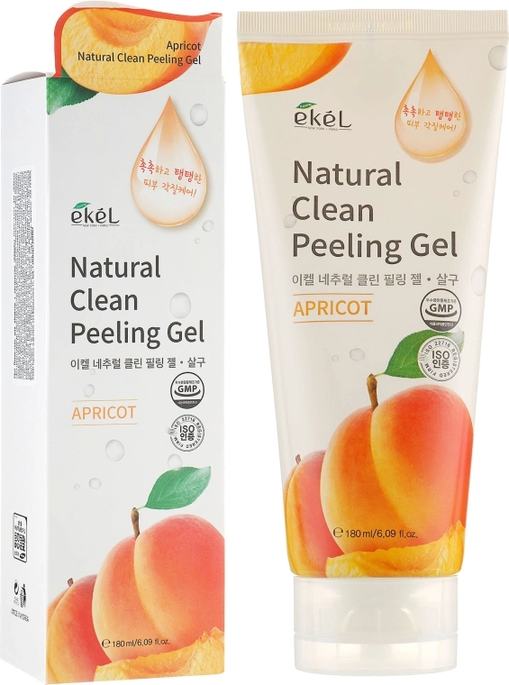 Ekel Пилинг-гель для лица "Абрикос" Apricot Natural Clean Peeling Gel - фото N4