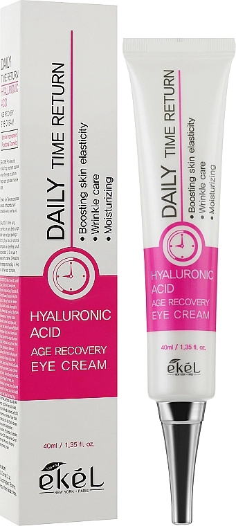 Ekel Интенсивный крем для глаз с гиалуроновой кислотой Hyaluronic Acid Intensive Eye Cream - фото N2