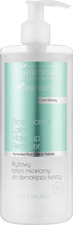 Bielenda Professional Рисовый мицеллярный лосьон для снятия макияжа Pure Balance Rice Micellar Lotion for Make-Up Removal - фото N1