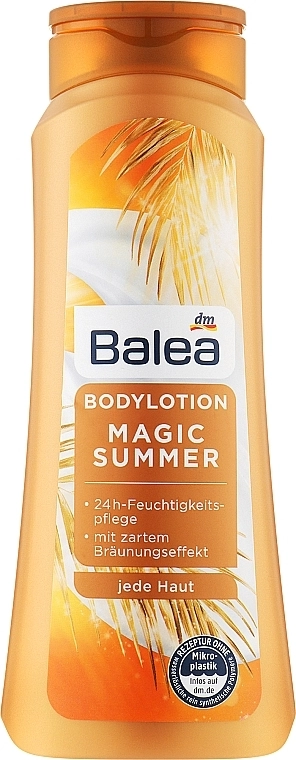 Balea Лосьйон для тіла, автозасмага для середнього й темного тону шкіри Magic Summer - фото N1