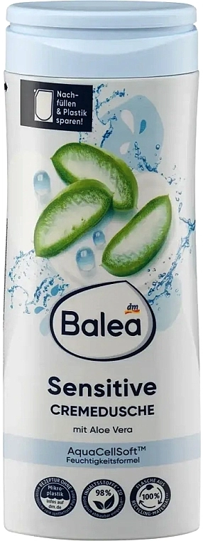 Balea Крем-гель для душу Sensitive Shower Gel - фото N1
