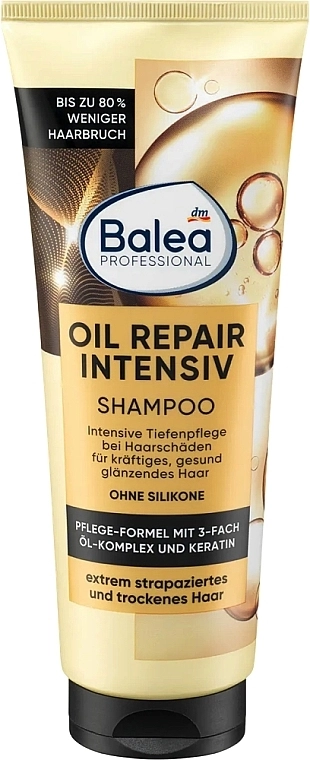 Balea Шампунь для волосся "Інтенсивне відновлення" Professional Oil Repair Intensiv Shampoo - фото N1