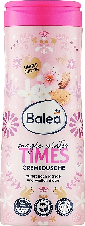 Balea Крем-гель для душу "Чарівні зимові часи" Magic Winter Times Limited Edition Shower Cream - фото N1
