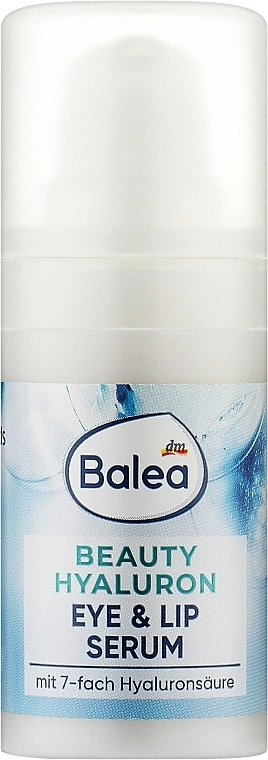 Balea Сироватка для шкіри навколо очей та губ Beauty Hyaluron Eye & Lip Serum - фото N1