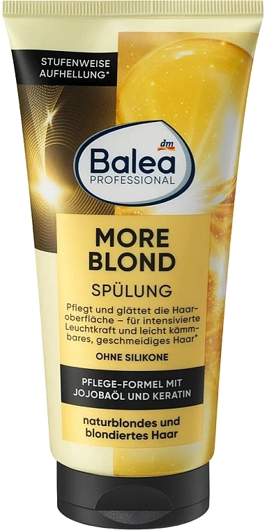 Balea Кондиціонер для волосся "Більше блонду" Professional More Blond Conditioner - фото N1