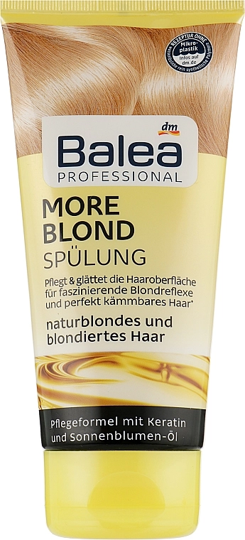 Balea Кондиціонер для волосся "Більше блонду" Professional More Blond Conditioner - фото N2