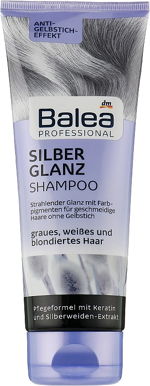 Balea Шампунь для волос "Серебряный блеск" Professional Silberglanz Shampoo - фото N2