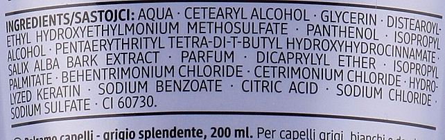 Balea Кондиціонер для волосся "Срібний блиск" Professional Silberglanz Conditioner - фото N3