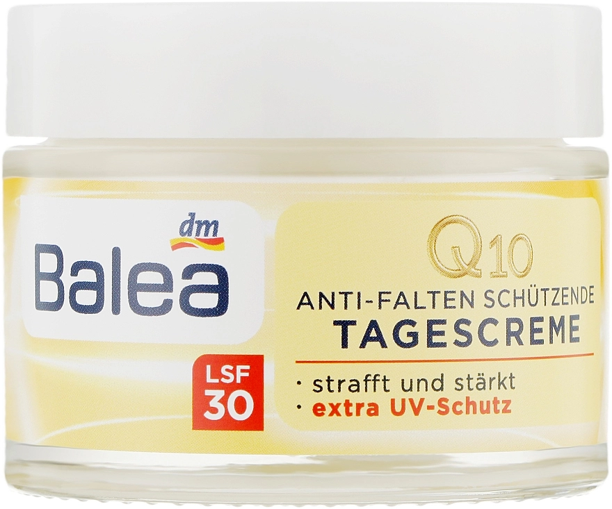 Balea Захисний денний крем проти зморщок Q10 Protective Anti-Wrinkle Day Cream LSF 30 - фото N2