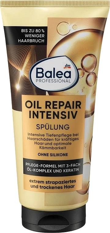 Balea Восстанавливающий интенсивный бальзам-ополаскиватель Oil Repair Intensiv Conditioner Balm - фото N1