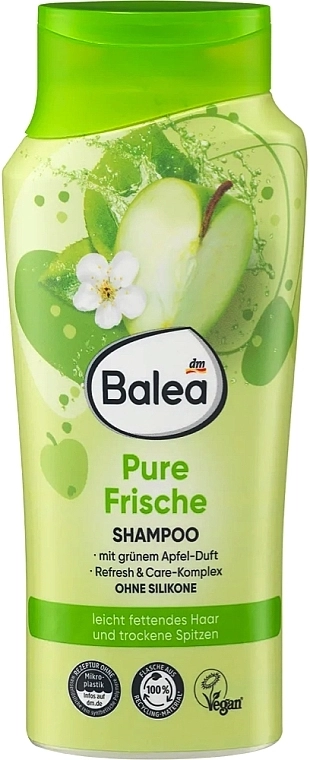 Balea Шампунь для волос «Чистая свежесть» Shampoo Pure Frische - фото N1