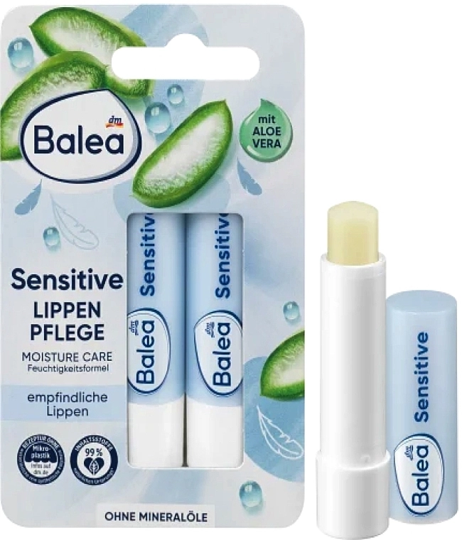 Balea Бальзам для чувствительных губ Sensitive Lippen Pflege - фото N1