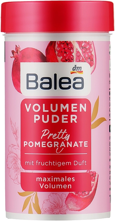 Balea Пудра для объема волос Volume Pretty Pomegranate Powder - фото N1