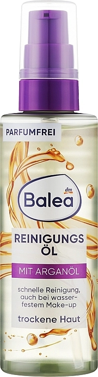 Balea Очищающее масло для сухой кожи лица Reinigungs Oil - фото N1