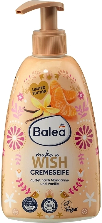 Balea Рідке крем-мило для рук "Make a Wish" Cream-Soap - фото N1